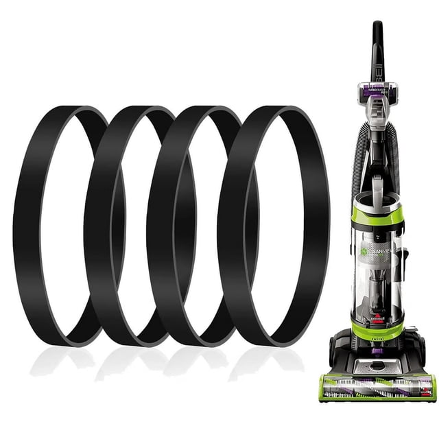 DEBGFS Replacement Vacuum Cleaner Belts for Bissell Vacuum Style (2 Pack),4pcs