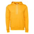 thumbnail image 1 of Bella Canvas 3719 Unisex Poly-Cotton Fleece Pullover Hoodie, 2XL, Gold, 1 of 3