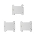 thumbnail image 4 of serony 120 Pieces/Set Bobbins Thread Card Embroidery DIY Crafting Organizer Holder -stitch Board Accessory Professional White 4x3.7x0.2cm 3Set, 4 of 6