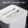 thumbnail image 3 of Small Kitchen Compost Bin Kitchen Waste Bin Household Countertop Container Small Kitchen Compost Bin 3L Kitchen Waste Bin Household Countertop Container With Lid For Rubbish, 3 of 7