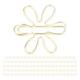 thumbnail image 3 of Clips de Papier en Métal, Clips Planificateur Drôle 100pcs Mignon Trombones Trombones Arrowhead Design Rationalisé, 3 of 14