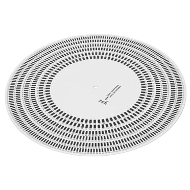 LP Vinyl Stroboscope Disc,LP Stroboscope Disc Rotational LP Stroboscope Disc Phono Calibration Strobe Disc Enhanced Features
