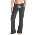 thumbnail image 1 of Birdeem Mode Femmes Été Décontracté Ample Coton et Lin Poche Pantalon Uni, 1 of 9