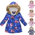 thumbnail image 4 of Veste Matelassée pour Enfants Garçons et Filles Mode Imprimé Dessin Animé Grand Garçon Col Long Veste Matelassée à Capuche, 4 of 5