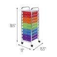 thumbnail image 1 of Chariot de rangement multicolore à 10 tiroirs de Honey-Can-Do, 1 of 7