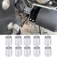 thumbnail image 1 of 10Pcs Aluminum Alloy Spacer 10mm Outer Diameter, Support Fittings, Connect Loose Parts, Create Distance, Reduce Hole Size, 1 of 8