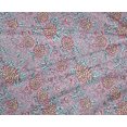 thumbnail image 4 of oneOone Tissu Polyester Lycra Feuilles & Floral Imprimé Artistique 1 Yard 56 Pouces de Large, 4 of 4