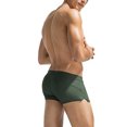 thumbnail image 4 of QATAINLAV Lightning Sale, Mens Square Leg Swim Briefs Casual Drawstring Swim Trunks Quick Dry Athletic Training Swimsuit Board Shorts with Pockets Summer Beach Outfits Green XL, 4 of 5