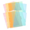 thumbnail image 3 of 20Pcs Plastic Binder Dividers Loose Leaf Notebook Tab Pages Convenient Tab Dividers Binder Supplies, 3 of 5