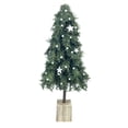 thumbnail image 3 of Feltree Christmas Tree Tabletop ArrangementMini Santa Claus ArrangementPlaced TableChristmas Tree ArrangementChristmas Holiday Decoration, 3 of 8
