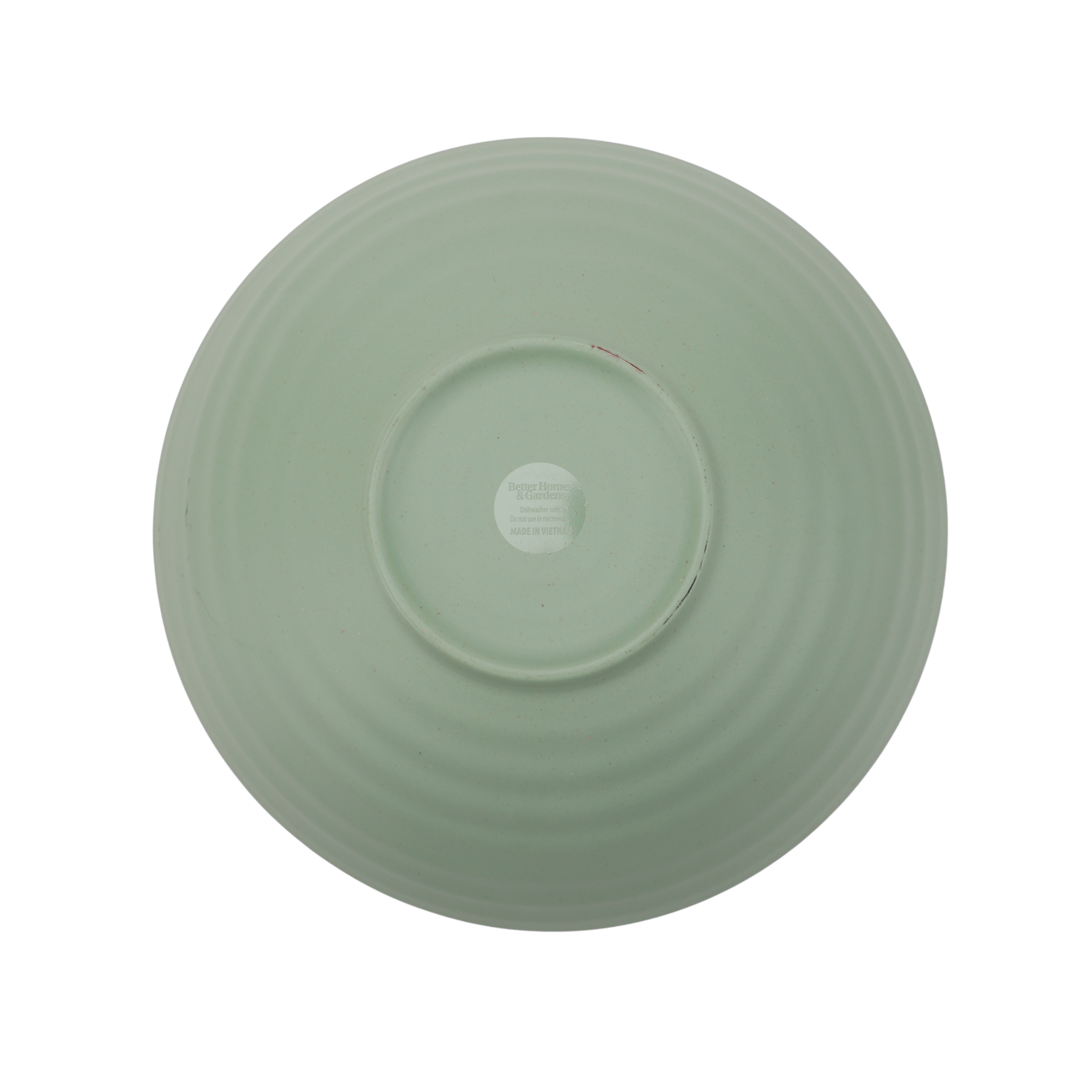 Better Homes & Gardens Bol de Service Fleur en Bambou Mélamine Vert 13 Inch