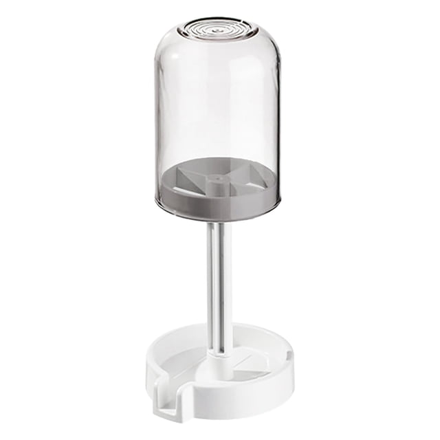 AKEGAMN Toothbrush Holder With Lid Toothbrush Holder And Cup Covered Toothbrush Holder | Multifunctional 3 Slots Bathroom Organizer Bathroom Holder Stand Gadgets For Electric Toothbrus