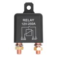 thumbnail image 2 of Car Start Relay, Normally Open Brass Coil 250A 12V Car Starter Relay Switch  For Vehicle, 2 of 8