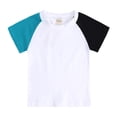 thumbnail image 3 of Économies d'Automne! HVOBTTY Ensemble Décontracté 2 Pcs pour Fille à Manches Courtes, Ensemble 2 Pcs pour Fille à Couleur Unie avec Encolure Ronde Filetée, Manches Courtes et Shorts Noir, 70, 3 of 4