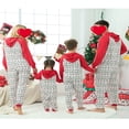 thumbnail image 3 of Pyjamas de Noël Assortis pour la Famille Combinaison à Manches Longues pour Adultes Enfants Bébé, 3 of 6