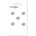 thumbnail image 1 of LA VOGUE Shank Button White 9 mm (3/8 in), 1 of 2