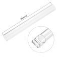 thumbnail image 2 of Unique Bargains Acrylic Pipe Clear Rigid Round Tube 26mm ID 30mm OD 10' for Lamps and Lanterns, Water Cooling System, 2 of 6