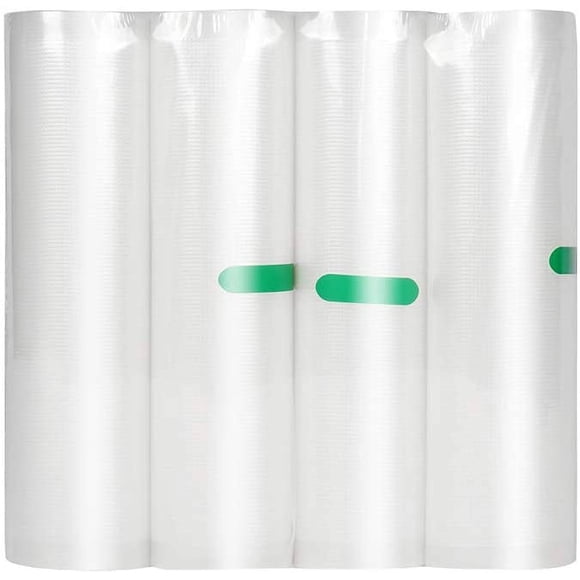 Vacuum Sealer Bags Rolls 4-Pack food saver bags for Food Saver BPA Free Heavy Duty Commercial Grade for vac storage Meal Prep or Sous Vide