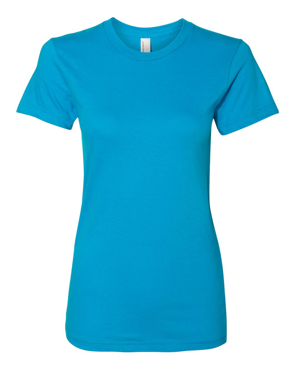 T-shirt en Jersey Fin pour Femmes, TG, Sarcelle