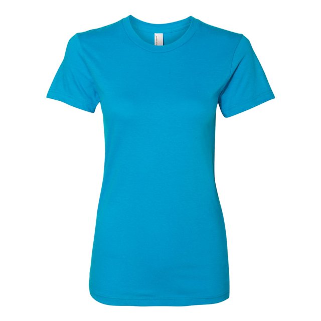 Women’s Fine Jersey Tee, 2XL, Teal