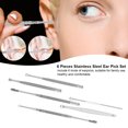 thumbnail image 2 of Amdohai Stainless Steel Ear Pick Set Curette Ear Wax Remover Spiral Spring Earpick Ear Cleaner, 2 of 4