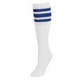 thumbnail image 1 of CTM® Chaussettes Tube Côtelées à Rayures (Lot de 4 Paires), 1 of 2