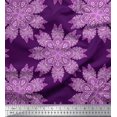 thumbnail image 1 of Soimoi Polyester Crepe Fabric Mandala Decorative Decor Fabric Printed Yard 42 Inch Wide, 1 of 3