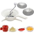 thumbnail image 1 of Food Mill for Vegetable Cutter with 3 Interchangeable Discs Food Mill Hand Cutter Milling for Tomato, 1 of 6