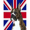 thumbnail image 1 of Carolines Treasures SS4950GF Boxer With English Union Jack British Flag Flag Garden Size, 1 of 3