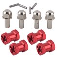 thumbnail image 3 of Car Accessories, Wheel Hub Adaptor, Professional Red Hub Hex Adaptor, For  Hsp Redcat Remote Control Crawler For 5Mm Hexes Hubs, 3 of 8