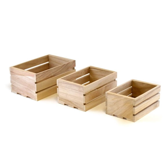 Boîte de rangement ensemble de 3