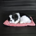 thumbnail image 2 of Cute Simulation Sleeping Puppy Dog Doll Toy with Sound Kid Toy Decoration Gift, 2 of 12