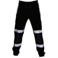 thumbnail image 3 of Work Pants Men Road Work High Visibility Overalls Casual Pocket Work Casual Trouser Pants, 3 of 5