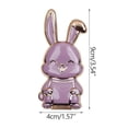 thumbnail image 2 of Cell Phone Automobile Cradles,Car Phone Holder,Mount Phone Mount For Car,Foldable Bunny Phone Bracket Mobile Phone Desktop Cute Card Ventilated Student Gift Suitable For Flat Panel Live Broadcast, 2 of 2