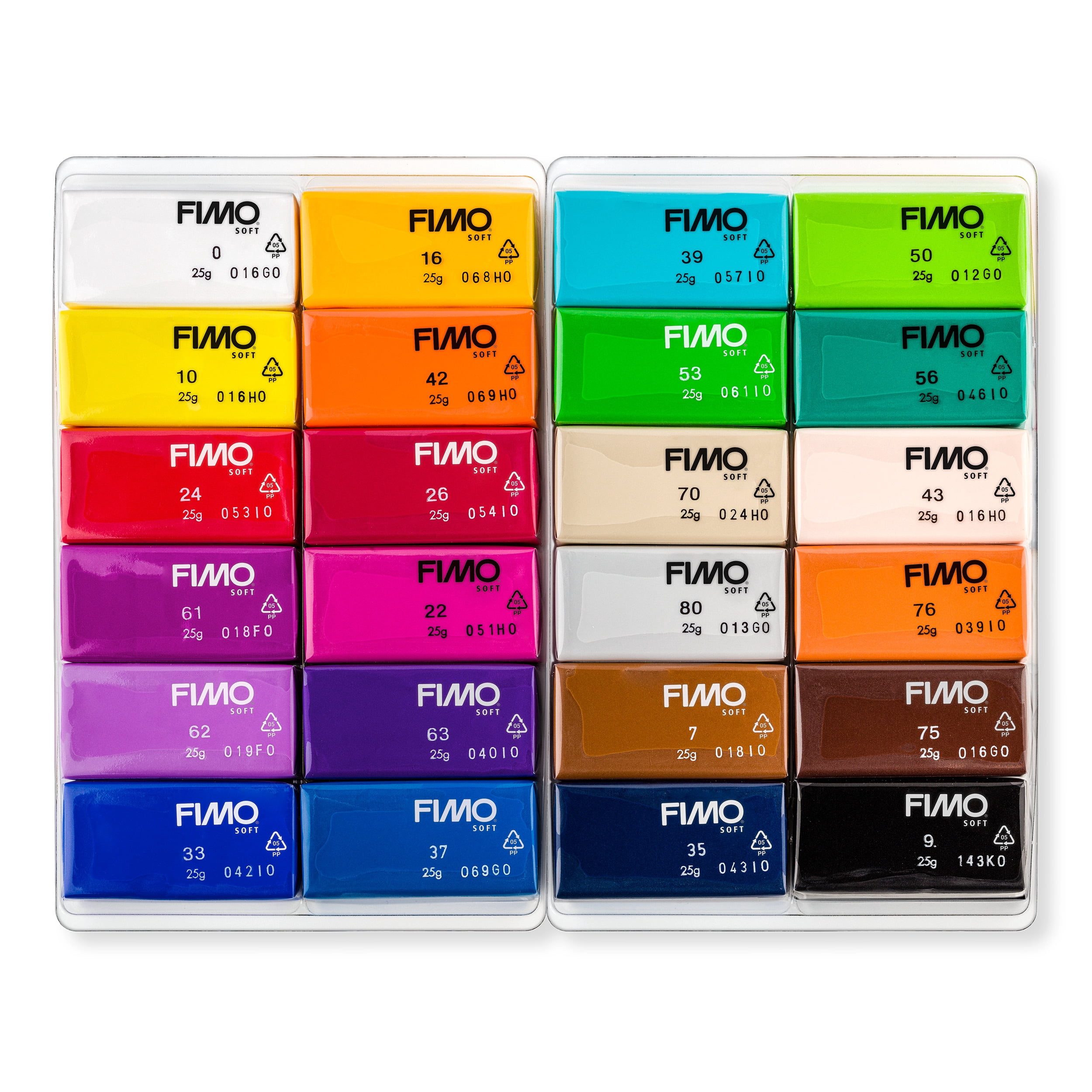 Pâte à modeler Staedtler FIMO Soft, lot de 24 couleurs