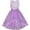 Violet, variante sur Robe de Demoiselle d'Honneur pour Fillette Beige Mariage Fête Robe de Demoiselle d'Honneur 8 Ans