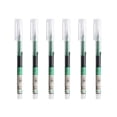 thumbnail image 2 of Lisbinx 6-Pack 0.5 mm Rolling Ball Pens, Fast-Drying Liquid Ink Fine Point Pens for Office School Writing, No-Leak Transparent Tube, Assorted Colors, 2 of 6