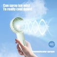 thumbnail image 4 of RoamHome USB Rechargeable Mini Misting Fan – Portable, Humidifying & Cooling for Beach, Office, Home; Perfect for Summer, Travel, Learners & Outdoor Enthusiasts., 4 of 6