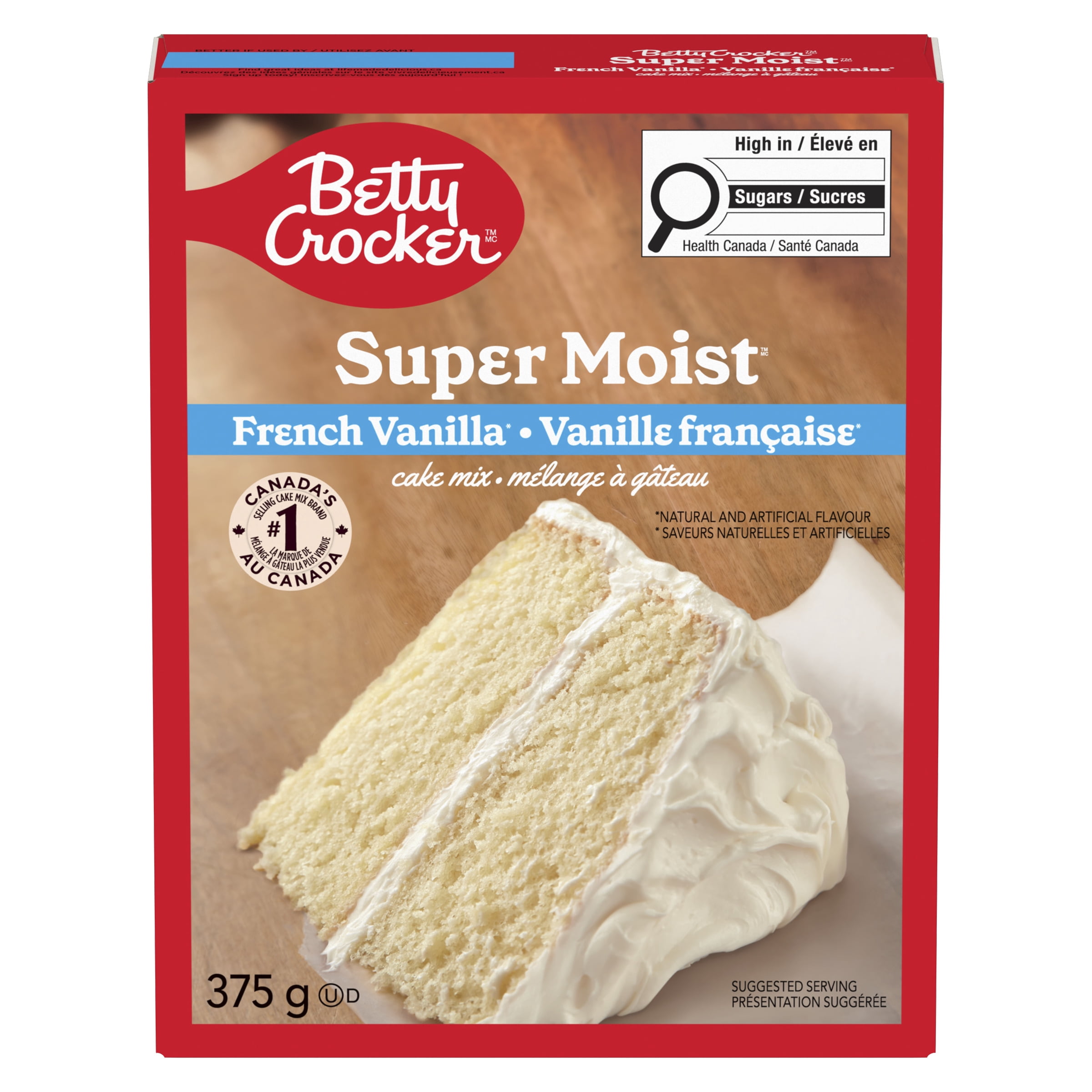 Betty Crocker Super Moist French Vanilla Cake Mix