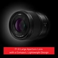 thumbnail image 3 of Panasonic LUMIX S Series Camera Lens, 35mm F1.8 L-Mount Interchangeable Lens S-S35, 3 of 6