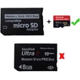 thumbnail image 4 of XIHAMA Funturbo Micro SD to Memory Stick PRO Duo MagicGate Card, 5 Pieces Memory Card Adapter, 4 of 5