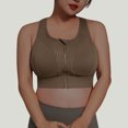 thumbnail image 2 of Timegard Sports for Women Plus Size High Impact Front Zipper Full-Coverage Racerback Breathable Bras, 2 of 4