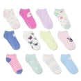 thumbnail image 1 of George Girls' Low-Cut Socks 12-Pack, 1 of 1