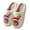 Khaki, variant on Pisexur Women's Christmas Fuzzy Slippers Cute Fuzzy Reindeer Santa Claus House Slippers Stuffed Animal Bedroom Slippers Cozy Indoor Shoes Christmas Gifts For Girls Women Girlfriend