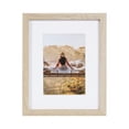 thumbnail image 1 of DesignOvation Gallery 8" X 10" Matted to 5" X 7" Natural Picture Frame, 1 of 7