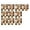 B, variant on Wall Sticker DIY 10-Piece Ceramic Tile Paste 3D Lattice Design for Self- Wall for Home 10PCS