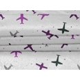 thumbnail image 5 of oneOone Velvet Purple Fabric Travel Fabric For Sewing Printed Craft Fabric By The Yard 58 Inch Wide, 5 of 5