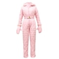 thumbnail image 1 of Pisexur Combinaison de Neige une Pièce pour Femmes Combinaisons de Ski Grenouillères d'Hiver Combinaisons de Neige Planche à Neige Combinaison de Ski d'Hiver Extérieur Imperméable pour Sports de Neige, 1 of 3