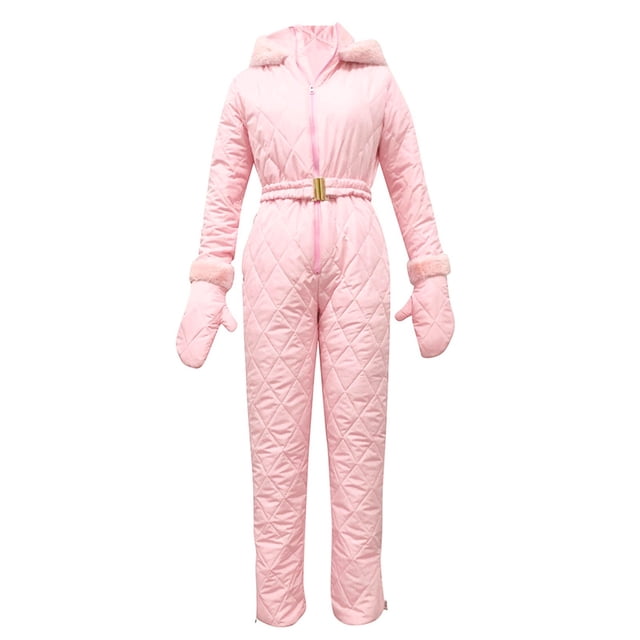 Pisexur Combinaison de Neige une Pièce pour Femmes Combinaisons de Ski Grenouillères d'Hiver Combinaisons de Neige Planche à Neige Combinaison de Ski d'Hiver Extérieur Imperméable pour Sports de Neige