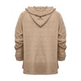 thumbnail image 4 of cfhntfmh Womens Hoodies Fall Fashion 2024 Drawstring Sweatshirts Pullover Long Sleeve Solid Color Fall Outfits, 4 of 5